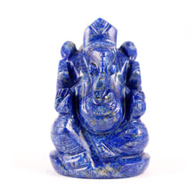 Load image into Gallery viewer, Lapis Lazuli Ganesha Statue - 58
