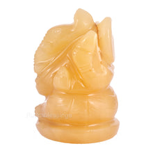 Load image into Gallery viewer, Ivory Stone Ganesha Statue - 67
