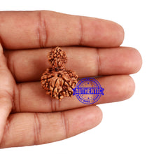 Load image into Gallery viewer, 8 Mukhi Nepalese Garbh Gauri Rudraksha with Ganesha - Bead No. 35