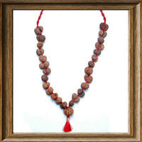 Load image into Gallery viewer, Gaurishanker Rudraksha mala from Indonesia (27 beads )