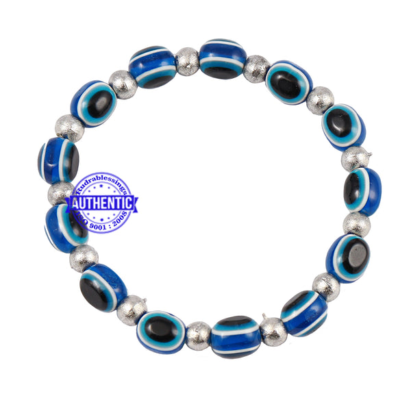 Parad Beads + Evil Eye stone Bracelet