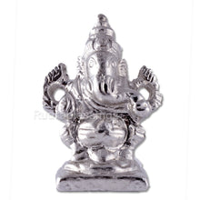 Load image into Gallery viewer, Parad / Mercury Ganesha statue - 3