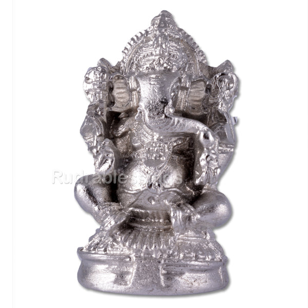 Parad / Mercury Ganesha statue - 6