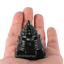 Load image into Gallery viewer, Black Agate Shreeyantra - 1
