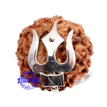 Load image into Gallery viewer, 10 Mukhi Indonesian Rudraksha Ring - 2