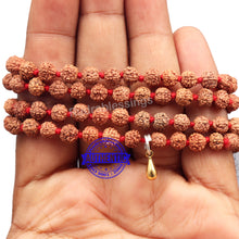 Load image into Gallery viewer, 5 mukhi Rudraksha mala with Accessory Gada