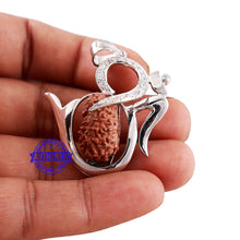 Load image into Gallery viewer, Exclusive Designer OM Pendant with 14 Mukhi Rudraksha