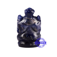 Load image into Gallery viewer, Sodalite Ganesha Statue - 95 A
