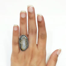 Load image into Gallery viewer, Agate Druzy Ring - 2
