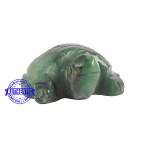 Light Green Aventurine Tortoise Statue - 1