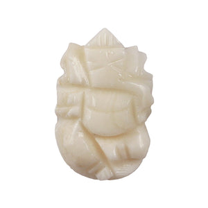 White Coral / Moonga Ganesha