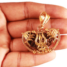 Load image into Gallery viewer, 1 Mukhi half moon shaped from India - Bead No. 290
