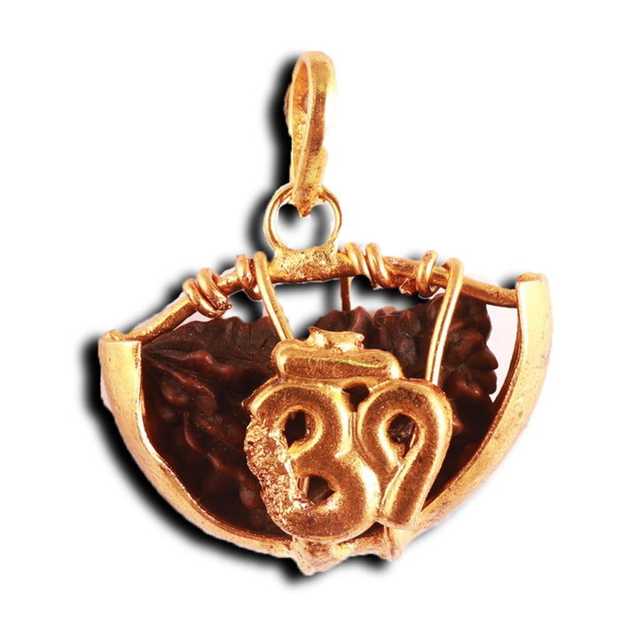 1 Mukhi half moon shaped from India - Bead No. 286