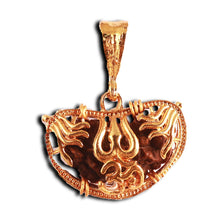 Load image into Gallery viewer, 1 Mukhi half moon shaped from India - Bead No. 288
