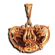 Load image into Gallery viewer, 1 Mukhi half moon shaped from India - Bead No. 291
