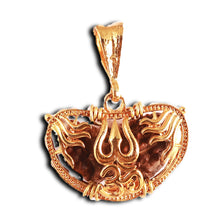 Load image into Gallery viewer, 1 Mukhi half moon shaped from India - Bead No. 292
