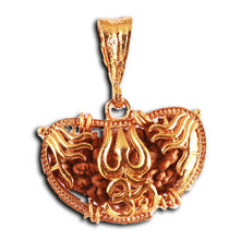 Load image into Gallery viewer, 1 Mukhi half moon shaped from India - Bead No. 295
