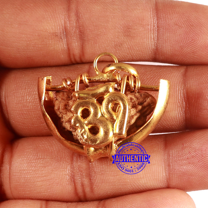 1 Mukhi half moon shaped from India - Bead No. 300