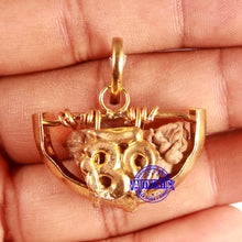 Load image into Gallery viewer, 1 Mukhi half moon shaped from India - Bead No. 306
