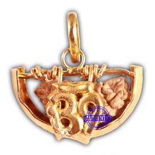 Load image into Gallery viewer, 1 Mukhi half moon shaped from India - Bead No. 306
