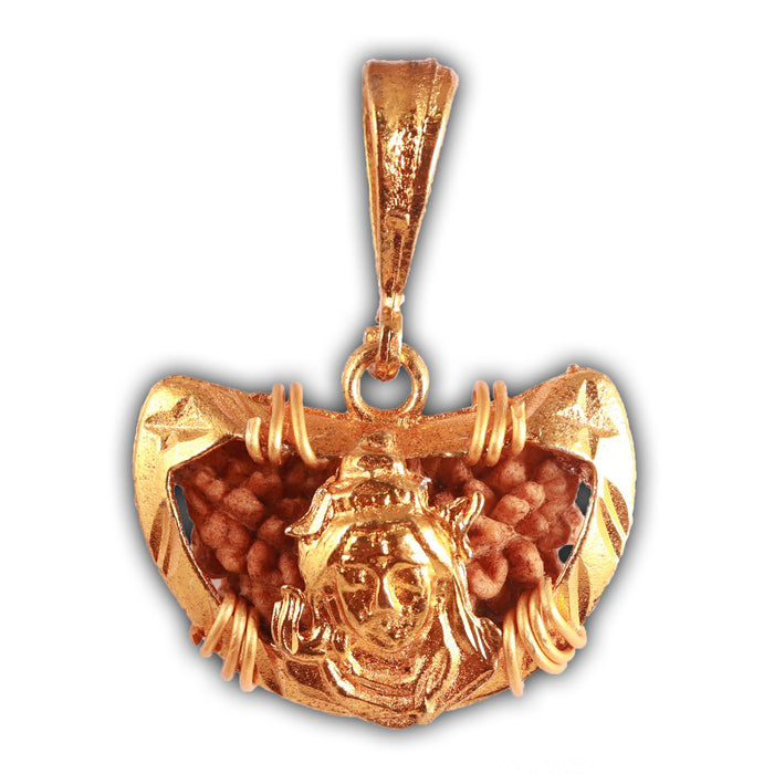 1 Mukhi half moon shaped from India - Bead No. 316