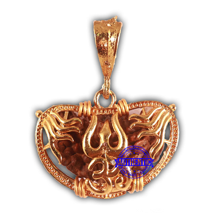 1 Mukhi half moon shaped from India - Bead No. 326