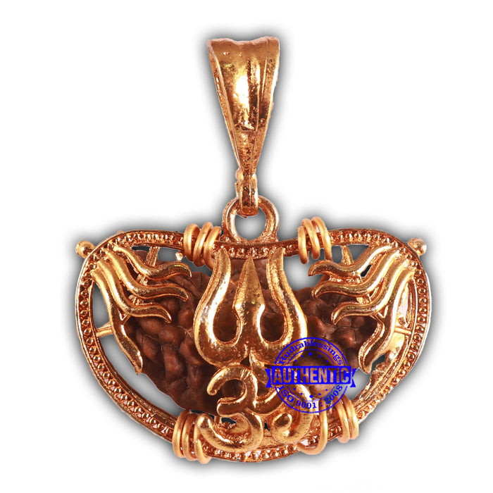 1 Mukhi half moon shaped from India - Bead No. 328