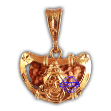 Load image into Gallery viewer, 1 Mukhi half moon shaped from India - Bead No. 333
