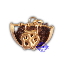 Load image into Gallery viewer, 1 Mukhi half moon shaped from India - Bead No. 341
