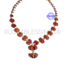 Load image into Gallery viewer, Rudraksha SidhShakti Mala from Nepal (Std size beads)
