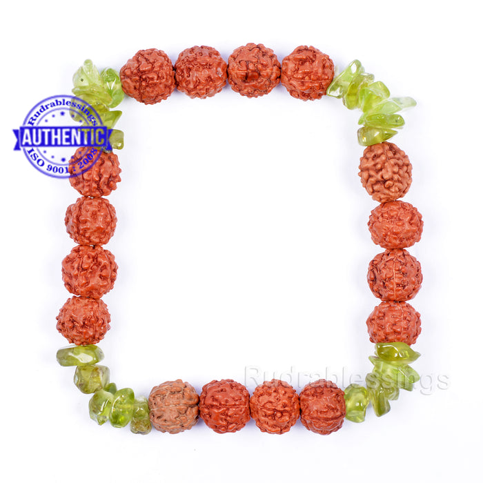 Rudraksha + Aventurine Bracelet