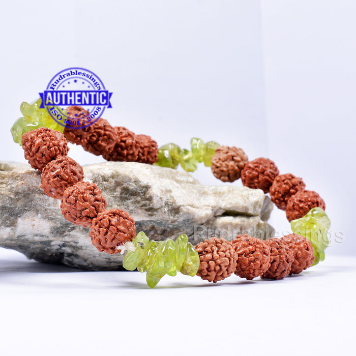Rudraksha + Aventurine Bracelet