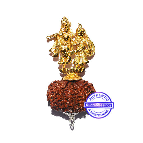 10 Mukhi Nepalese Radha Krishna Pendant - Bead No. 2