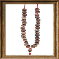 13 mukhi Rudraksha Kantha (32+1 beads - Indonesian)