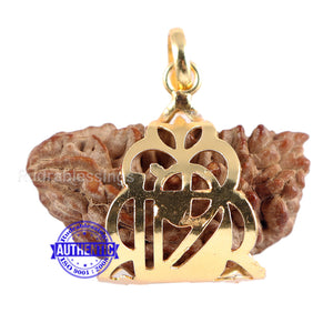 1 Mukhi half moon shaped from India - Bead No. 162