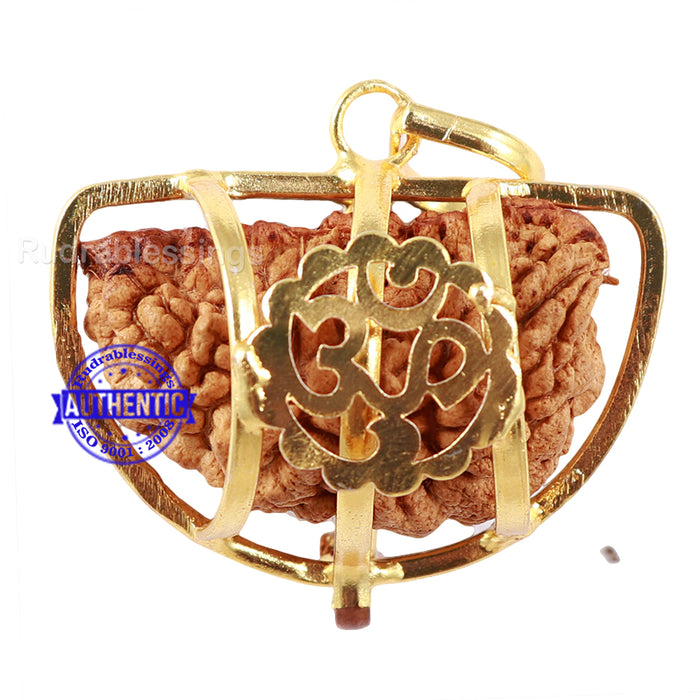 1 Mukhi half moon shaped from India - Bead No. 1