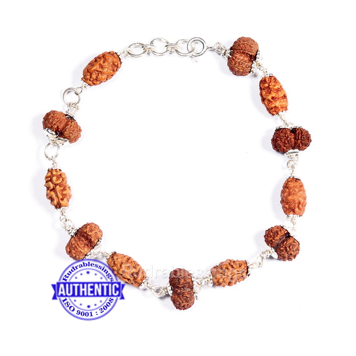 Ardhanareshwar Gaurishankar Bracelet (Pure silver)