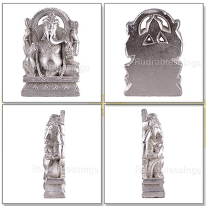 Parad / Mercury Ganesha statue - 32