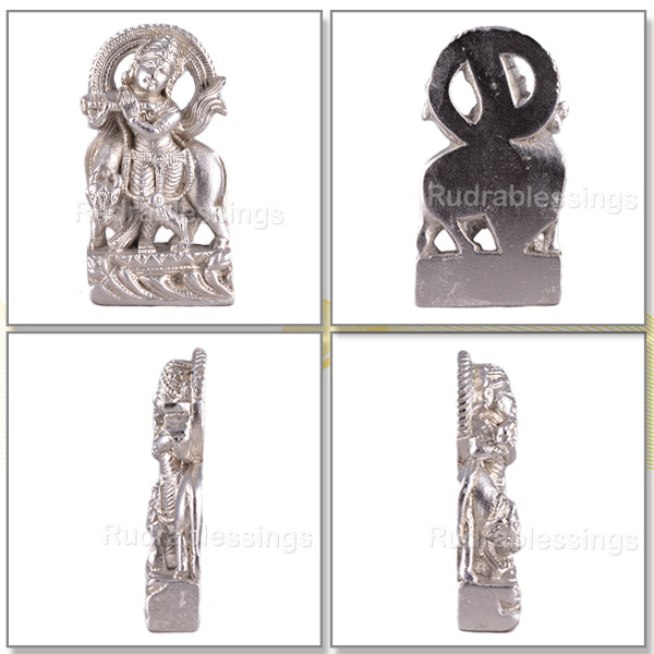 Parad / Mercury Krishna statue - 33