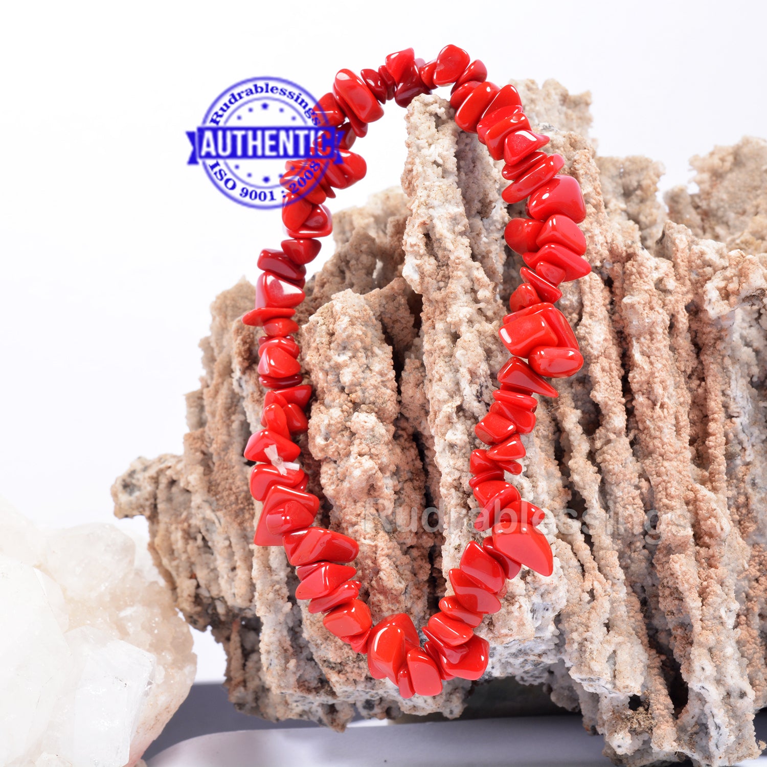 Red jasper + Moroccan Agate + Angelite Crystal Bracelet - Sedona –  MeadowsCrystals