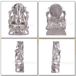 Parad / Mercury Ganesha statue - 41