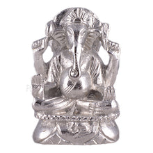 Load image into Gallery viewer, Parad / Mercury Ganesha statue - 41

