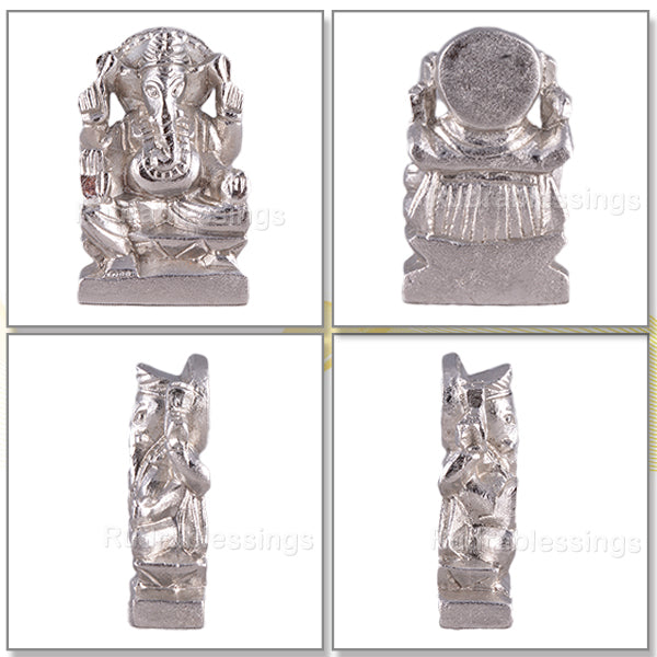 Parad / Mercury Ganesha statue - 43