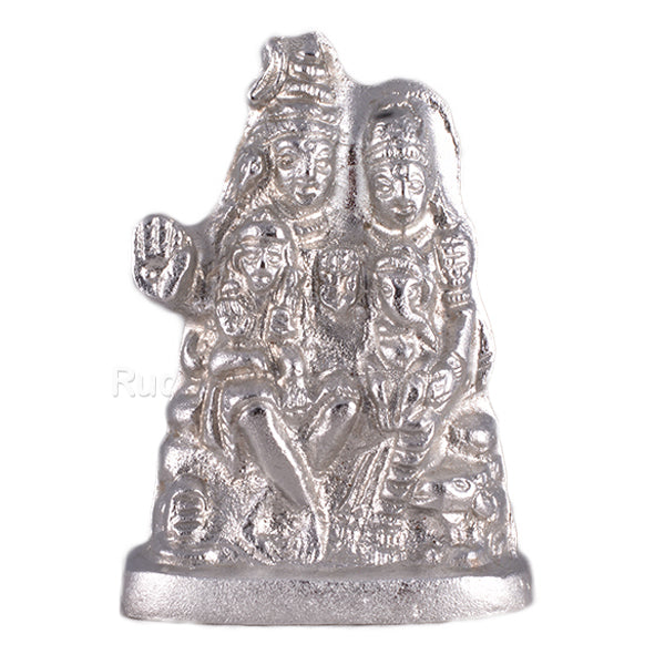 Parad / Mercury Shiv Parivar statue - 48