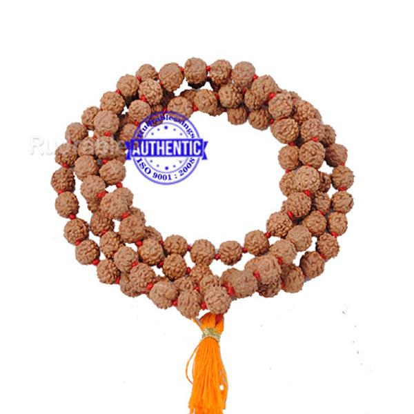 5 mukhi Rudraksha Japa mala - 7 mm