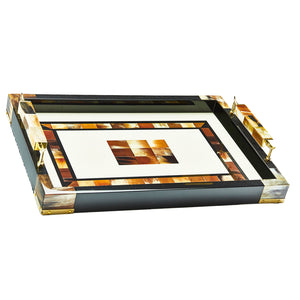 Black and Gold Tray