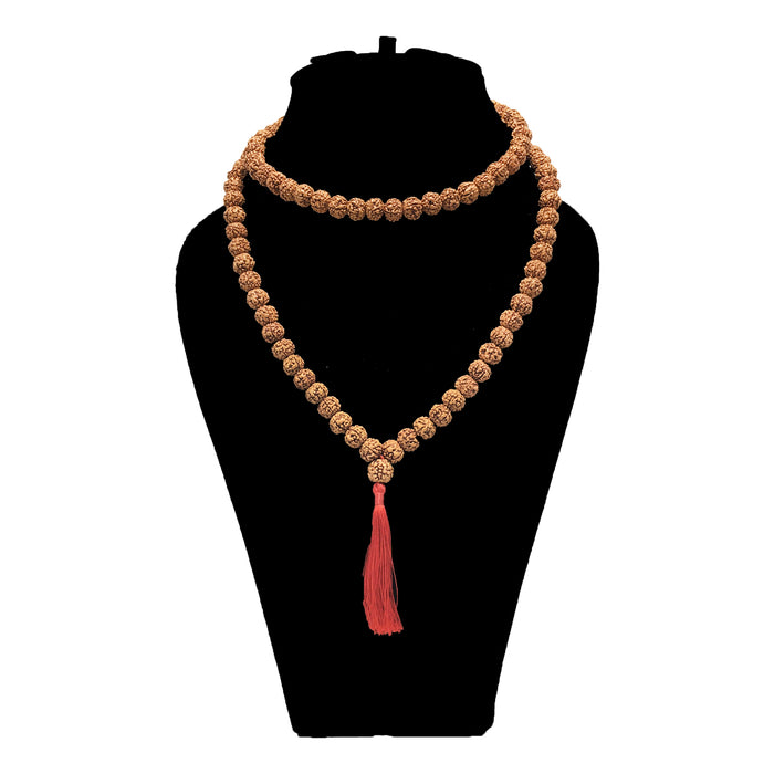 5 mukhi Rudraksha Japa mala - 7 mm