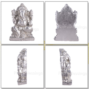 Parad / Mercury Ganesha statue - 67