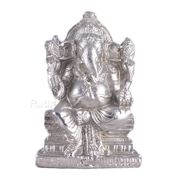 Parad / Mercury Ganesha statue - 67