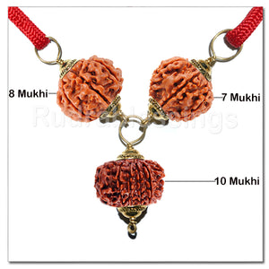 Rudraksha Ganesh - Laxmi Narayan Pendant From Nepal